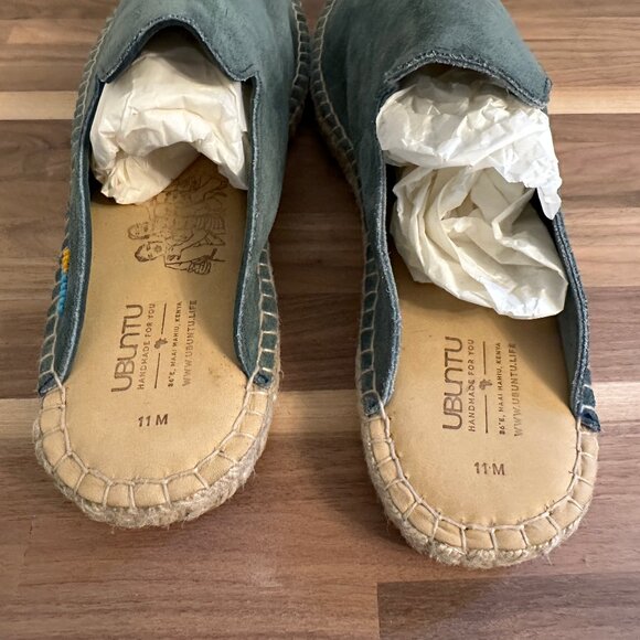 NWT Ubuntu Life Lamu Mule - Indigo, Men's Size 11 - Picture 7 of 8